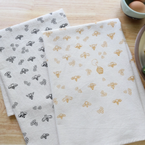 The High Fiber Handprinted Kitchen Towel