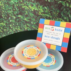 elseware unplug/eco-kids Eco-Dough 3 pack Primary Colors