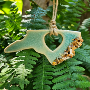 Teal Turtle Studio Handmade Ceramic Ornaments