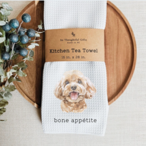 So Thoughtful Dog Dish Towel - various styles