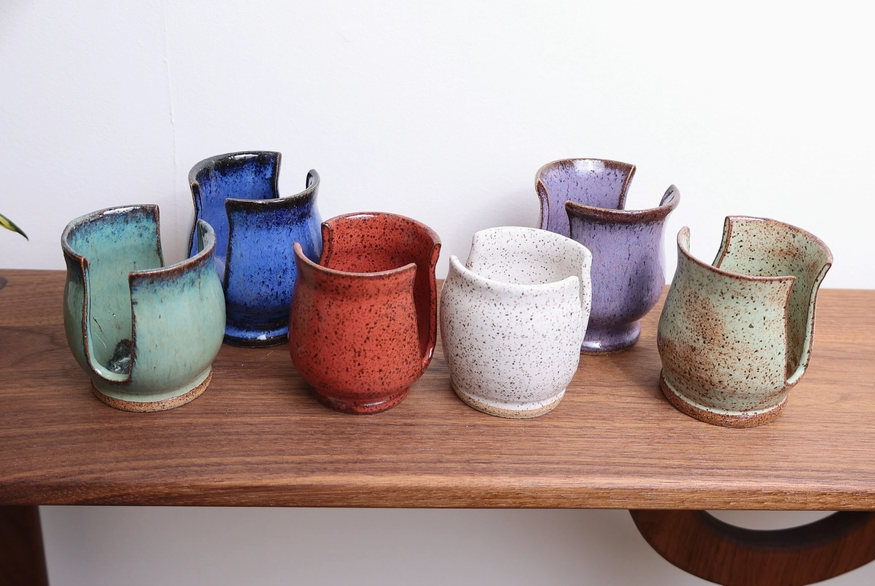 Sawdust and Clay Handmade Ceramic Sponge Holder