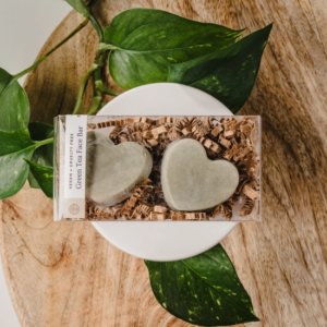 Hive Green Tea Face Bar featuring French green clay