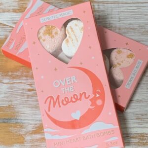 Sow The Magic Over The Moon Mini Heart Bath Bombs