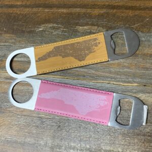 Bottle Opener SS & Leather