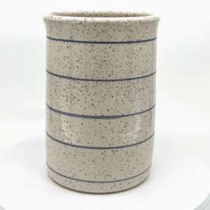 Striped Wine Chiller/Utensil Jar